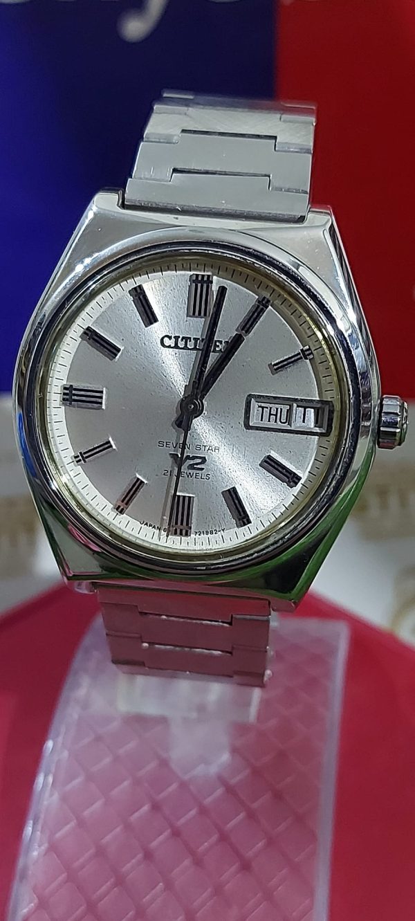 CITIZEN SEVEN STAR V2 21 JEWELS AUTOMATIC JAPAN MADE watch for Men's